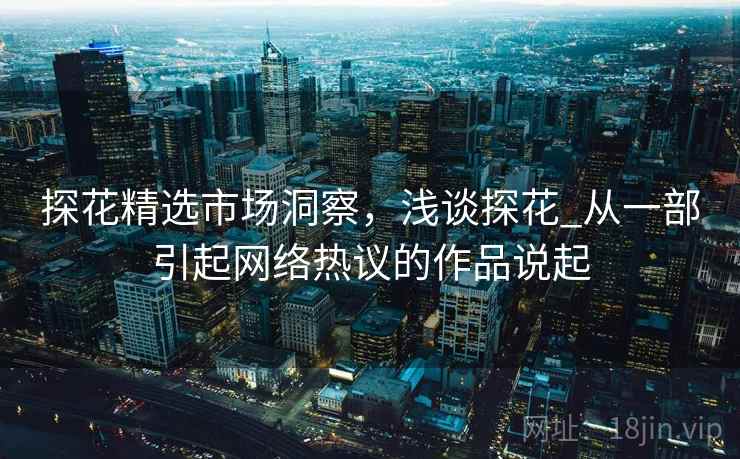 探花精选市场洞察，浅谈探花_从一部引起网络热议的作品说起  第2张
