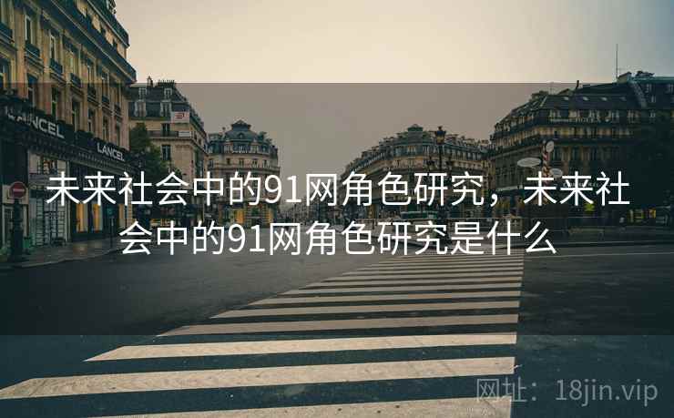未来社会中的91网角色研究，未来社会中的91网角色研究是什么  第2张