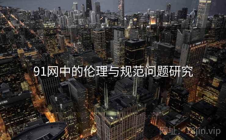 91网中的伦理与规范问题研究  第2张
