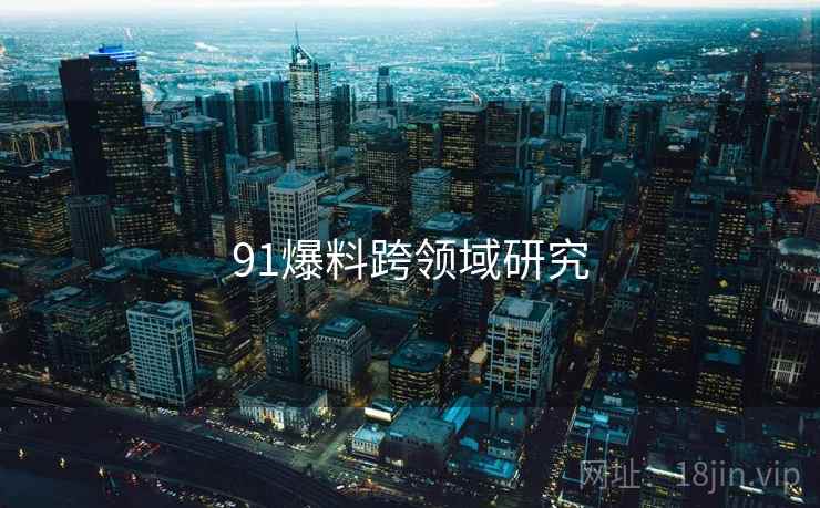 91爆料跨领域研究  第1张