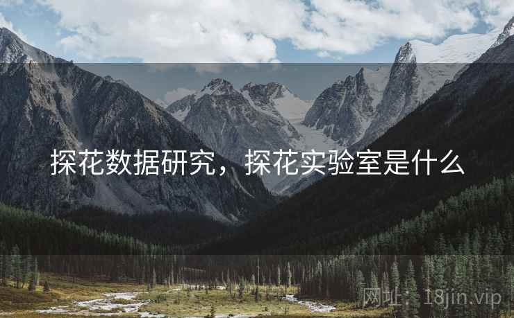 探花数据研究，探花实验室是什么  第1张
