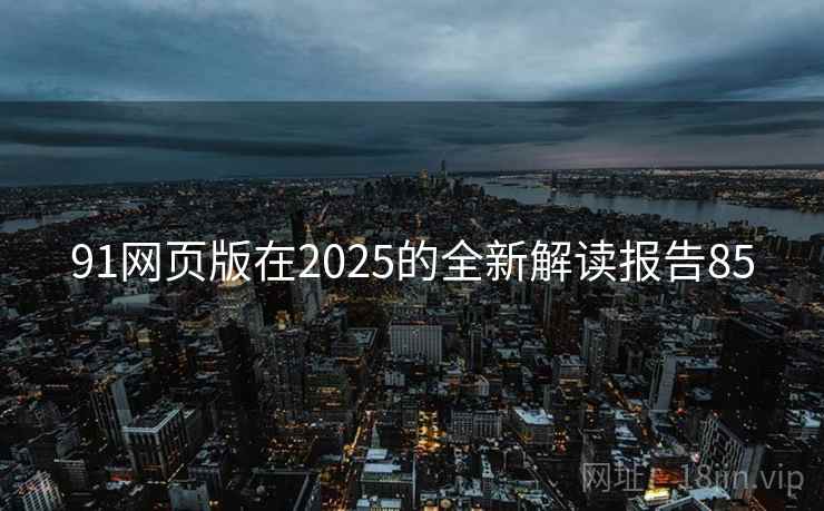 91网页版在2025的全新解读报告85  第2张