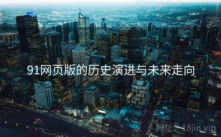 91网页版的历史演进与未来走向  第2张